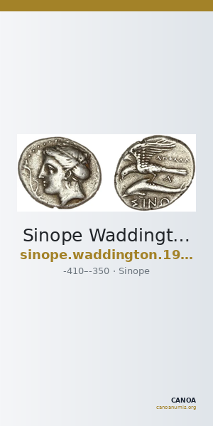 Sinope Waddington 1925 22-3 — CANOA