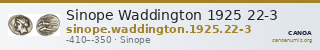 Sinope Waddington 1925 22-3 — CANOA