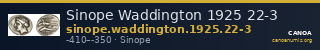 Sinope Waddington 1925 22-3 — CANOA