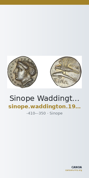 Sinope Waddington 1925 25-28 — CANOA