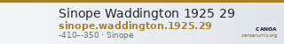 Sinope Waddington 1925 29 — CANOA