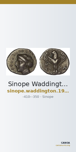 Sinope Waddington 1925 30 — CANOA