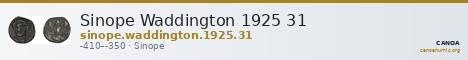 Sinope Waddington 1925 31 — CANOA
