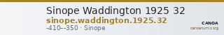 Sinope Waddington 1925 32 — CANOA