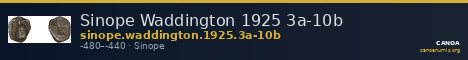 Sinope Waddington 1925 3a-10b — CANOA