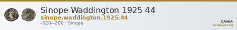 Sinope Waddington 1925 44 — CANOA