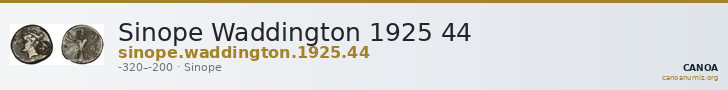 Sinope Waddington 1925 44 — CANOA