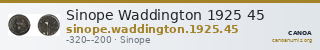 Sinope Waddington 1925 45 — CANOA