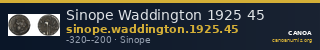 Sinope Waddington 1925 45 — CANOA