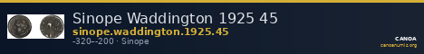 Sinope Waddington 1925 45 — CANOA