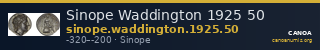 Sinope Waddington 1925 50 — CANOA