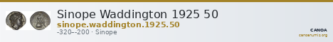 Sinope Waddington 1925 50 — CANOA