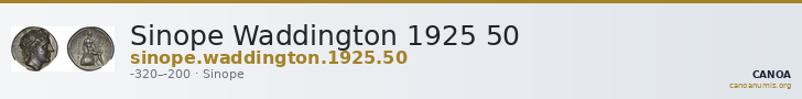 Sinope Waddington 1925 50 — CANOA