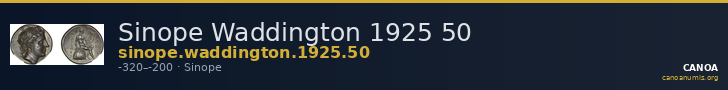 Sinope Waddington 1925 50 — CANOA