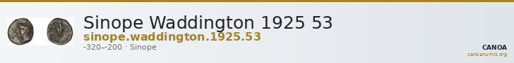 Sinope Waddington 1925 53 — CANOA