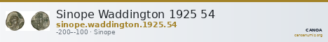Sinope Waddington 1925 54 — CANOA