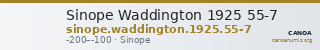 Sinope Waddington 1925 55-7 — CANOA