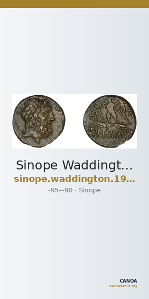 Sinope Waddington 1925 60 — CANOA