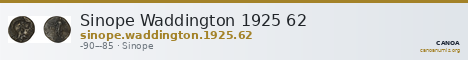 Sinope Waddington 1925 62 — CANOA