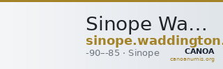 Sinope Waddington 1925 64 — CANOA