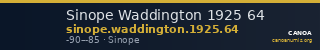 Sinope Waddington 1925 64 — CANOA