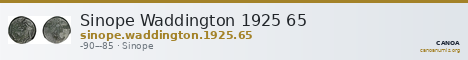 Sinope Waddington 1925 65 — CANOA