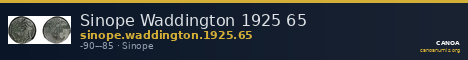 Sinope Waddington 1925 65 — CANOA