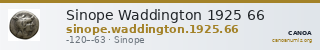 Sinope Waddington 1925 66 — CANOA