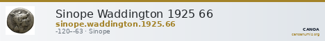 Sinope Waddington 1925 66 — CANOA