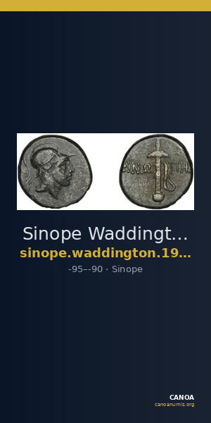 Sinope Waddington 1925 67-9 — CANOA