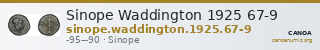 Sinope Waddington 1925 67-9 — CANOA