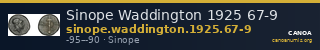 Sinope Waddington 1925 67-9 — CANOA