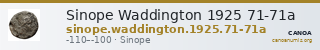 Sinope Waddington 1925 71-71a — CANOA
