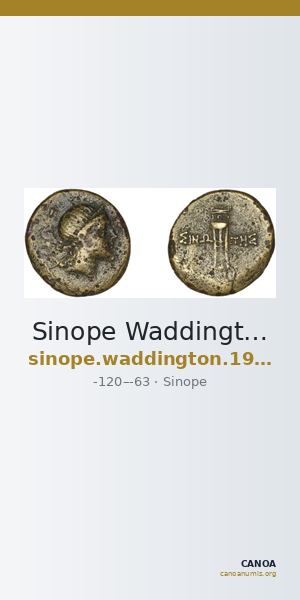 Sinope Waddington 1925 72 — CANOA