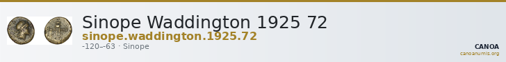 Sinope Waddington 1925 72 — CANOA