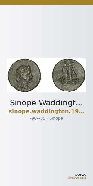 Sinope Waddington 1925 73 — CANOA