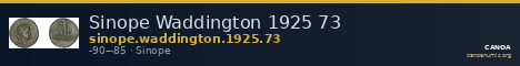 Sinope Waddington 1925 73 — CANOA