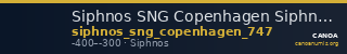 Siphnos SNG Copenhagen Siphnos 747 — CANOA