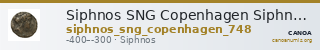 Siphnos SNG Copenhagen Siphnos 748 — CANOA