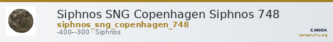 Siphnos SNG Copenhagen Siphnos 748 — CANOA