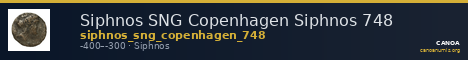 Siphnos SNG Copenhagen Siphnos 748 — CANOA