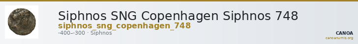Siphnos SNG Copenhagen Siphnos 748 — CANOA