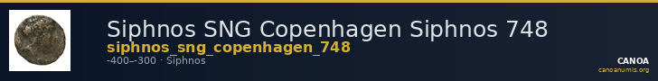 Siphnos SNG Copenhagen Siphnos 748 — CANOA