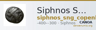 Siphnos SNG Copenhagen Siphnos 749-750 — CANOA