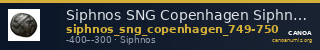 Siphnos SNG Copenhagen Siphnos 749-750 — CANOA