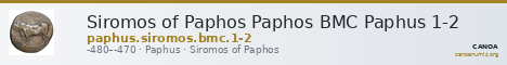 Siromos of Paphos Paphos BMC Paphus 1-2 — CANOA