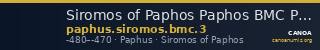 Siromos of Paphos Paphos BMC Paphus 3 — CANOA