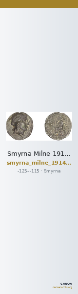 Smyrna Milne 1914 Series 2 drachms — CANOA