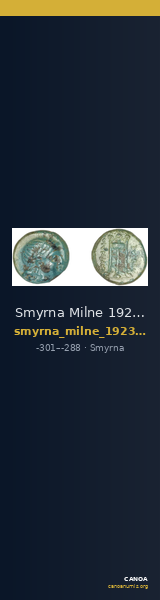 Smyrna Milne 1923 Period I B — CANOA