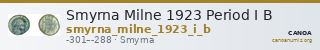 Smyrna Milne 1923 Period I B — CANOA